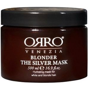 Orro - Venezia Masker - Blonder - Silver - Vegan