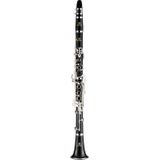 Jupiter JCL750SQ Bb klarinet (grenadille, verzilverd) met softcase