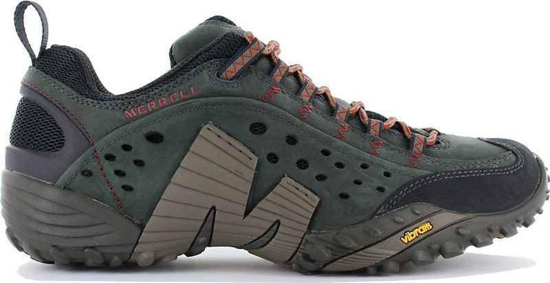 Merrell - Intercept - Wandelschoenen - Bruin - Leer - Ademend