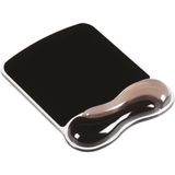 Mauspad mit Gelkissen Kensington Duo, Belüftungskanäle, Memoryfunktion, B 182 x T 240 x H 25 mm, schw.-grau