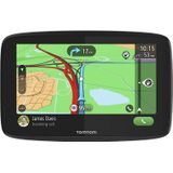 TomTom GO Essential autonavigatiesysteem, 15 cm, verkeersinformatie, proefversie van gevarenzonewaarschuwingen, EU-kaarten, update via wifi, handsfree bellen, magnetische houder met stroomvoorziening