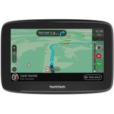 TomTom GO Classic Car Sat Nav, 12,7 cm, verkeersinfo, waarschuwingen voor gevaarlijke zones, EU-kaarten, update via WiFi, geïntegreerde omkeerbare bevestiging