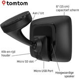 Tomtom GPS GO Navigator (6 Pouces, info trafic en Temps réel, essai du Service Alerte de Zones de Danger, Cartes du Monde, Mise à Jour Via Wi-FI)