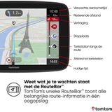 Tomtom GPS GO Navigator (6 Pouces, info trafic en Temps réel, essai du Service Alerte de Zones de Danger, Cartes du Monde, Mise à Jour Via Wi-FI)