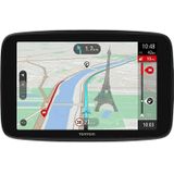 TomTom-autonavigatiesysteem GO Navigator (6 inch, realtime verkeersinformatie en proefversie flitserwaarschuwingen, wereldkaarten, updates via Wi-Fi)