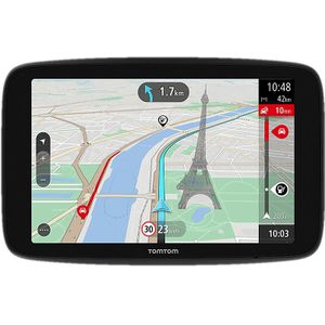 Tomtom GPS GO Navigator (6 Pouces, info trafic en Temps réel, essai du Service Alerte de Zones de Danger, Cartes du Monde, Mise à Jour Via Wi-FI)