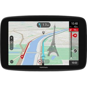 TomTom-autonavigatiesysteem GO Navigator (6 inch, realtime verkeersinformatie en proefversie flitserwaarschuwingen, wereldkaarten, updates via Wi-Fi)