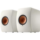 Kef LS50 Wireless 2 Boekenplank speaker - Mineral Wit (per paar)