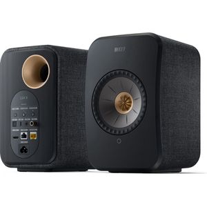 KEF LSX II Wireless Stereo Speakers Zwart