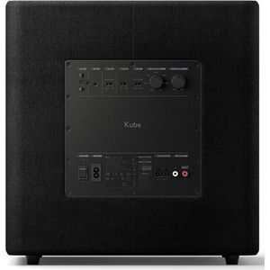 Kef - Kube 12 - Actieve Subwoofer - Zwart - 300 Watt RMS