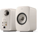 KEF - LSX II LT - Draadloze HiFi-luidsprekers - Stone White - Uni-Q-driver-array