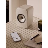 KEF - LSX II LT - Draadloze HiFi-luidsprekers - Stone White - Uni-Q-driver-array