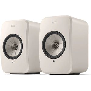KEF - LSX II LT - Draadloze HiFi-luidsprekers - Stone White - Uni-Q-driver-array