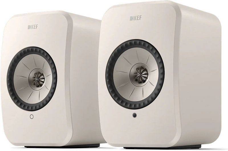 KEF - LSX II LT - Draadloze HiFi-luidsprekers - Stone White - Uni-Q-driver-array