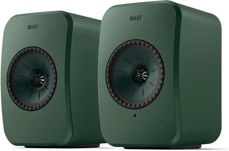 KEF - LSX II LT - Draadloze HiFi-luidsprekers - Sage Green - 11e generatie Uni-Q-driver
