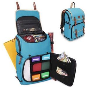 Enhance Enhance TCG Series Trading Card Backpack Designer Edition Blue Full-size Bags
