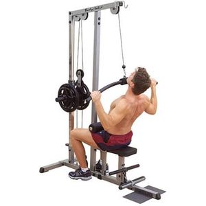 Body-Solid GLM83 Pro Lat Machine Plate-Loaded