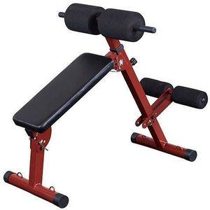 Body-Solid (Best Fitness) Ab Board Hyperextension - Rood