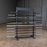 ProClubLine Horizontal Bar Rack - 10 Barbells