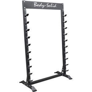 ProClubLine Horizontal Bar Rack - 10 Barbells