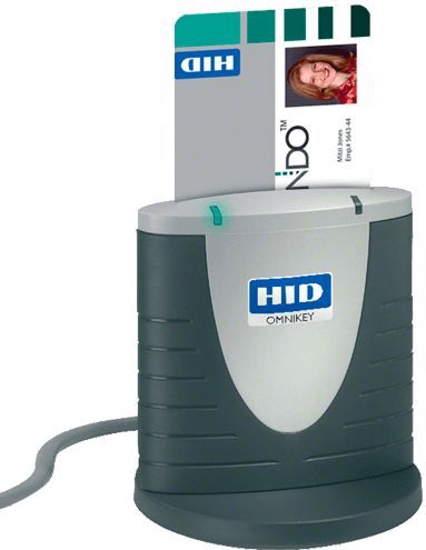 Omnikey - Cardman 3121 - USB Heavy Standing Base - Grijs - USB 2.0, LED-indicatoren, Ondersteunt meerdere besturingssystemen