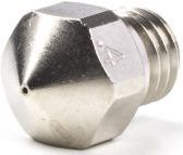 Micro Swiss Plated Wear Resistant Nozzle MK10 FlashForge, Dremel, PowerSpec, Wanhao, Monoprice, Cocoon Create 0,4 mm