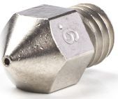 Micro Swiss Plated Wear Resistant Nozzle MK8 voor o.a. Creality (0.6 mm)