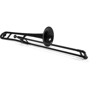 PBONE 700639 ini-Posaune it undstück und Tasche, blau