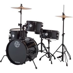 Ludwig LC178X Pocket Kit Black Sparkle geconcentreerde drumset voor kinderen