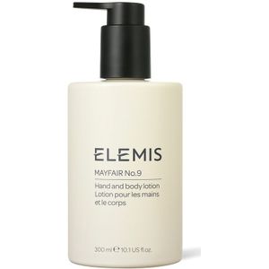 ELEMIS Mayfair Nr. 9 Hand- und Körperlotion, luxuriöse Formel hinterlässt die Haut seidig glatt, enthält rückverfolgbare und nachhaltig angebaute Sheabutter und Borretschöl, 300 ml
