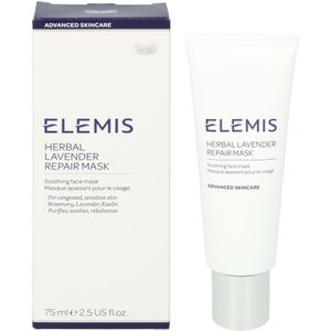 Elemis Advanced Skincare Herbal Lavender Repair Mask Kalmerende Masker  voor Gevoelige en Rode Huid 75 ml