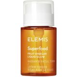 ELEMIS Superfood Fruit Vinegar Liquid Glow, gezichtslotion met prebiotica en fruitachtig, helderder, harmonie en peeling voor een stralende teint, 145 ml