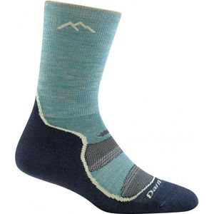 Light Hiker Micro Crew Lightweight with Cushion - Aqua - Hikingsokken en wandelsokken van merinowol