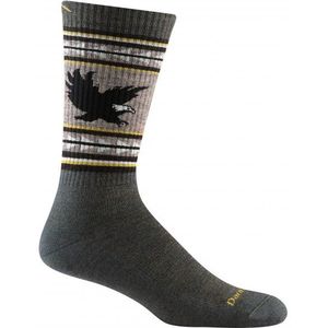 Darn Tough Hike Men - #1980 VanGrizzle - Boot Sock - Midweight - Cushion - Forest - 46-49.5