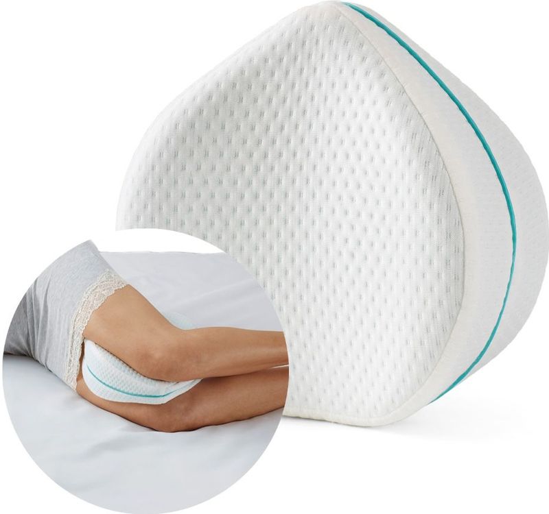 Restform® Seitenschläferkissen - Memory Foam waschbar Leg Pillow