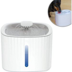Starlyf Trinkbrunnen Pet Fountain 3 l, Brunnen für Katze und Hund, Wasserspender, leise und tragbar, LED, USB