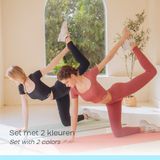 Jofairee - Perfect Shaper - Sportlegging - Zwart/Roze - 2-pack, Hoge Taille, Corrigerende Shapewear