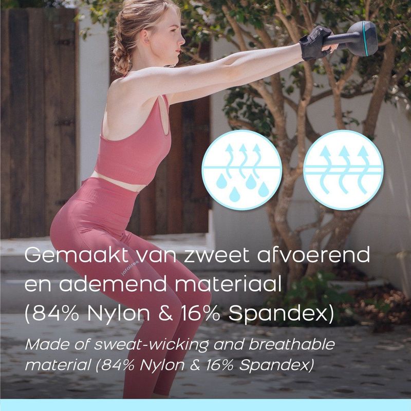 Jofairee - Perfect Shaper - Sportlegging - Zwart/Roze - 2-pack, Hoge Taille, Corrigerende Shapewear