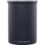 Planetary Design - Airscape Classic - Voorraadpot - Mat Zwart - 500 gram - Luchtdicht en Vers