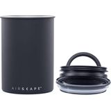 Planetary Design - Airscape Classic - Voorraadpot - Mat Zwart - 500 gram - Luchtdicht en Vers