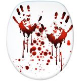 Sanilo WC-Sitz Blood Hands, mit Absenkautomatik