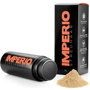IMPERIO Premium Haarvezels Middenblond - Kaalheid Mannen - Alopecia Vrouwen - 100% onzichtbaar