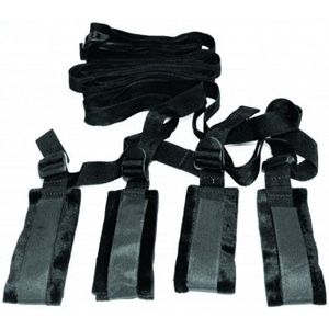 S&amp;M - Bondage Bed Set (zwart)