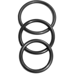 S&amp;M - Nitrile Cock Ring 3 Pack