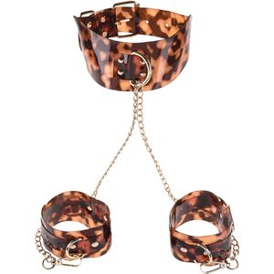 Sincerely - Amber - Halsband met handboeien