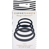 Sportsheets - Navy O Ring-4 Pack