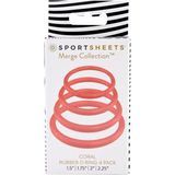 Sportsheets - Merge Collection - 4-delige rubberen cockring set