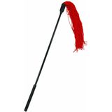 Sex & Mischief S & M Rubber Tickler - Rood, 1 Pack