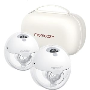 Momcozy Elektrische Doppelmilchpumpe MOMCOZY M5 Doppelte Milchpumpe für Mütter, Doppelte elektronische Milchpumpe