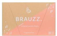 Brauzz - Wasmiddel Strips - Geurloos - Universeel - 32 Wasbeurten - Biologisch Afbreekbaar